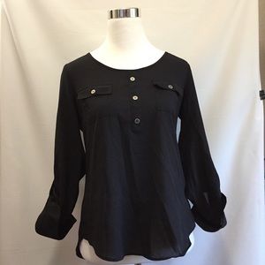 NWOT 100% polyester long sleeve-Small